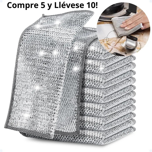 ¡Paños Mágicos de Limpieza Compre 5 y Llévese 10!